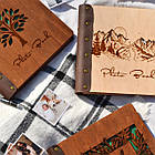 Крафтбук "ГОРИ" 23x23 із темною обкладинкою та чорними сторінками, фото 10