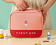 УЦІНКА! Органайзер-сумка для ліків "FIRST AID". Розмір 24х20х9,5 см. Червона, фото 10