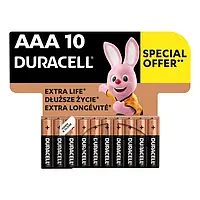 Батарейка Duracell Basic AAA 1.5V LR03 10 шт