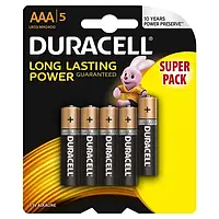 Батарейка Duracell LR03 MN2400 1x5 шт. AAA