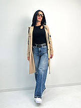 Жіночий кашеміровий кардіган з капюшоном "Dila"| Батал, фото 4