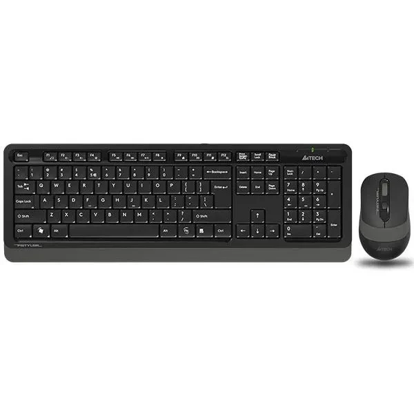 Комплект клавіатура та миша A4Tech FG1010 Black Gray (бездротовий)