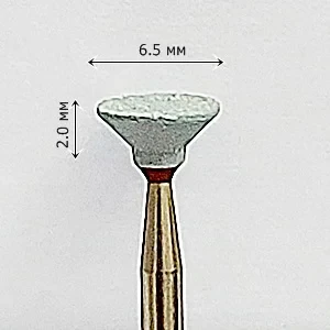 Камінь для обробки цирконію та кераміки середній (синій) 6,5/2,0 мм  DuCoBur  Dc003A