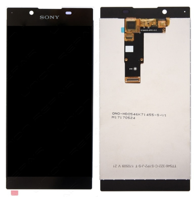 Дисплей (екран) для Sony G3311 Xperia L1/G3312/G3313 + тачскрин, чорний, оригінал