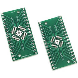 Адаптер для мікросхем QFP32/QFN32 0.65/0.8mm на DIP32