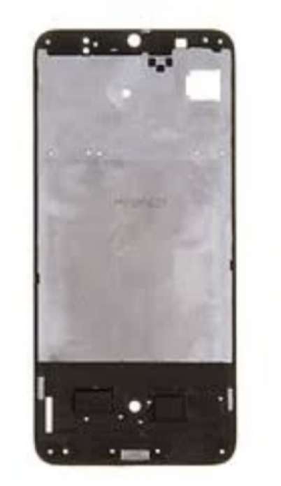 Рамка для кріплення дисплея Samsung A705F Galaxy A70 2019, чорна, фото 1