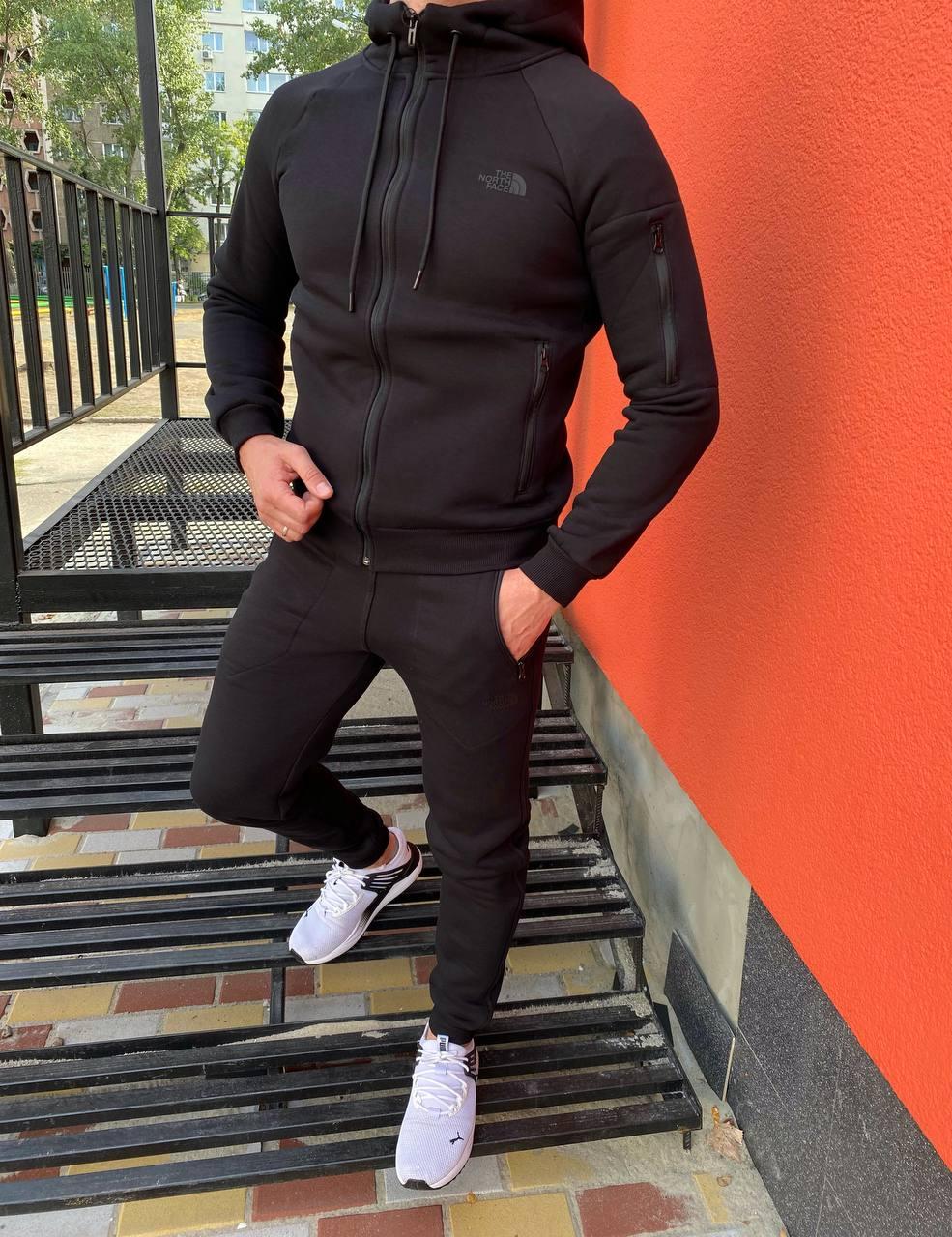 Теплий спортивний чоловічий костюм The North Face
