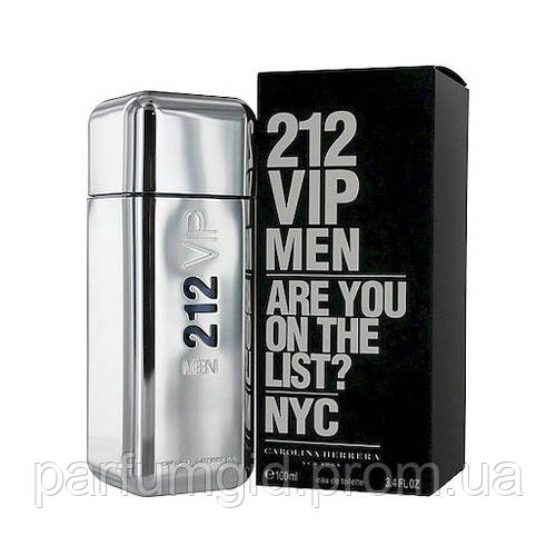 Оригинальные мужские духи Carolina Herrera 212 VIP Men (Каролина Эррера ...