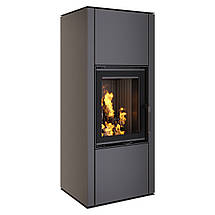 Піч камін SAVEN Vatra L 40х50 Black ECO, фото 4