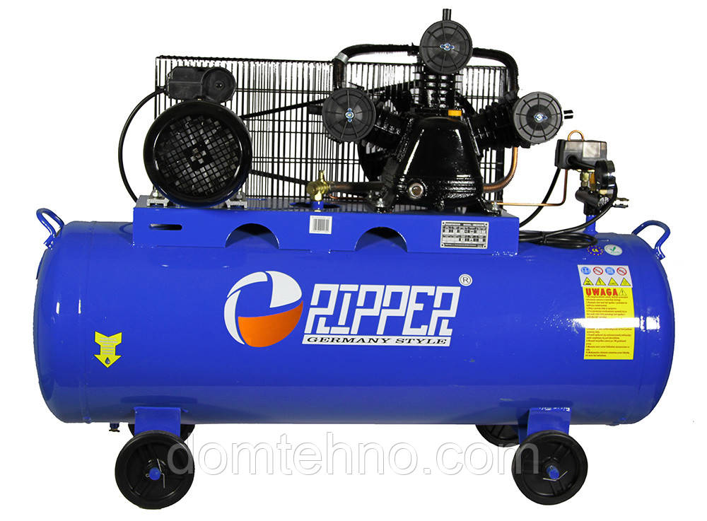 Масляний компресор 150л 230В RIPPER M80679 3 кВт, фото 1