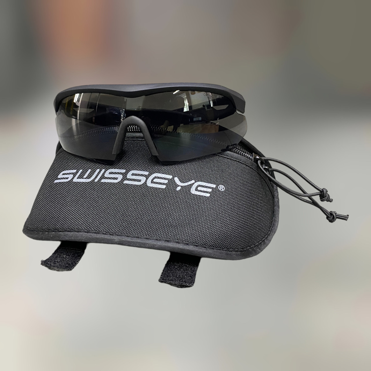Окуляри балістичні Swiss Eye Nighthawk, колір – Чорний, з комплектом лінз і чохлом, сертифіковані (40291)