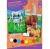 Набор для творчества Sequin Art PAINTING BY NUMBERS JUNIOR-PAIRS Horses (SA0215)