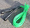 Скакалка PowerPlay 4201 Basic Jump Rope Зелена (2,8m.), фото 10
