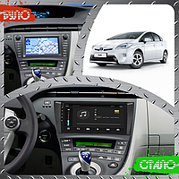 Al Штатная автомагнитола в машину для Toyota Prius 3 Рестайлинг (XW30) 2011-2015 экран 9" 1/16Gb Wi-Fi GPS