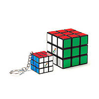 Набор головоломок 3х3 Классическая Упаковка - Кубик и мини-кубик (с кольцом) 6062800 Rubik's