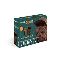 Картонный конструктор Cartonic 3D Puzzle Three Wise Monkeys. See No Evil (CARTSEE)