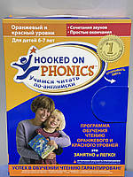 Комплект для изучения английского оранжевого красного уровней Hooked on Phonics 1-933863-35-8 Hooked On