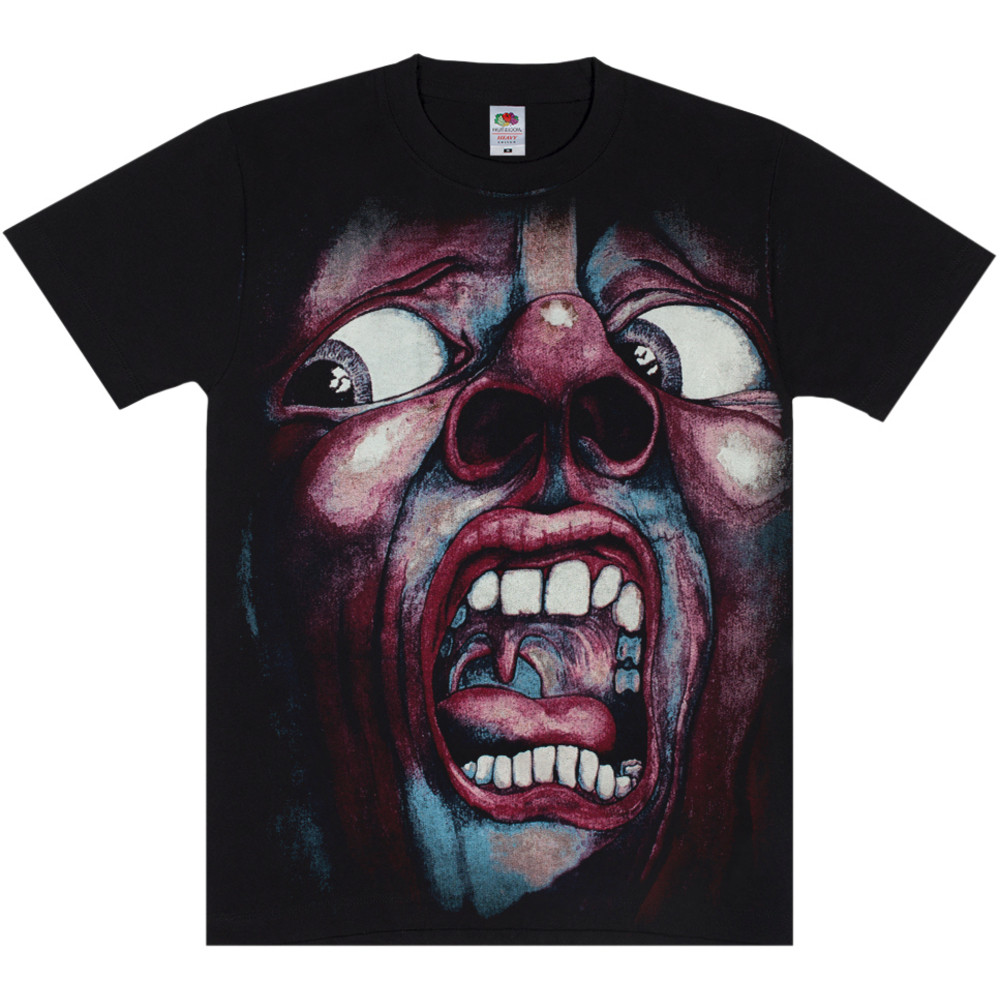 Футболка (EU-P) Full print King Crimson "In the Court of the Crimson King" (black t-shirt), Розмір M, фото 1