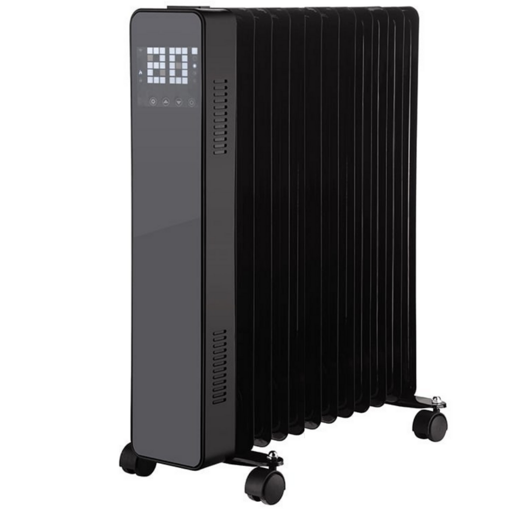 Масляний обігрівач SUNTECH Loft TI-900B 2000B | 9 секцій, чорний