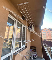 Сушка настінно-стельова Floris (Флоріс) 2 м; 1,8 м; 1,6 м; 1,4 м; 1,2 м. Сушарка Флоріс.