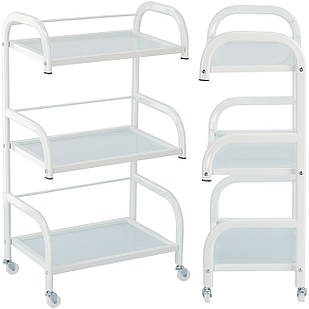 Візок косметологічний маніпуляційний на 3 полиці