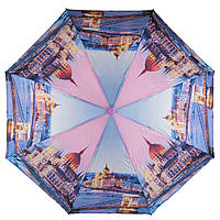 Женский зонт полуавтомат SL синий