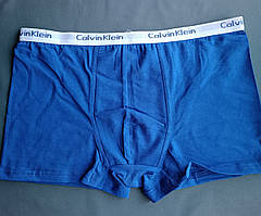 Модні сині чоловічі труси боксери Calvin Klein