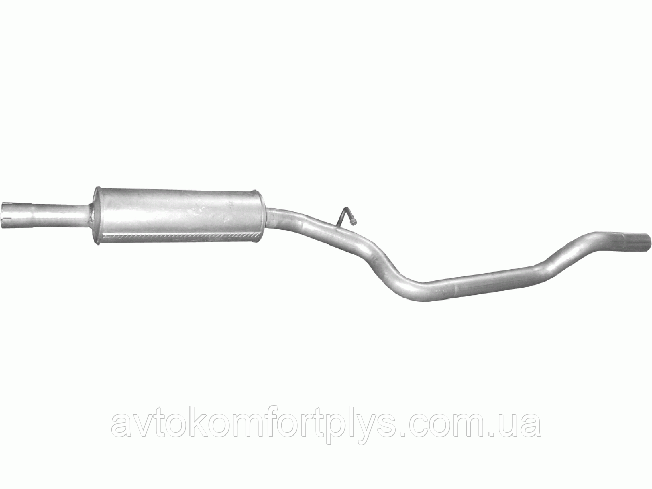 Резонатор Volkswagen Passat B6 2.0 TDi турбодизель 2005 - 2010 рр, фото 1