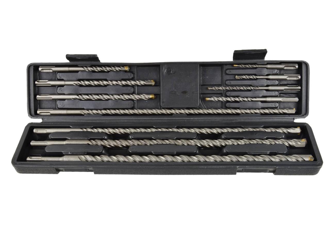Набір свердл по бетону SDS PLUS 11 шт. Geko G40038