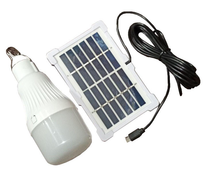 Кемпінгова LED-лампа із сонячною панеллю CCLAMP CL-022 акумуляторний світильник підвісний з гачком, фото 1