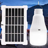 Кемпінгова LED-лампа із сонячною панеллю CCLAMP CL-022 акумуляторний світильник підвісний з гачком, фото 2