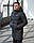 Чоловіча зимова куртка Nike подовжена, фото 7