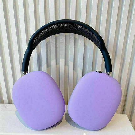 Силіконові захисні накладки на навушники AirPods Max фіалковий, фото 1