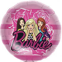 Фольгована куля друзі Барбі 40 см