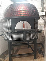 Печь для пиццы на дровах "Napoli-120", диаметр пола печи 120 см