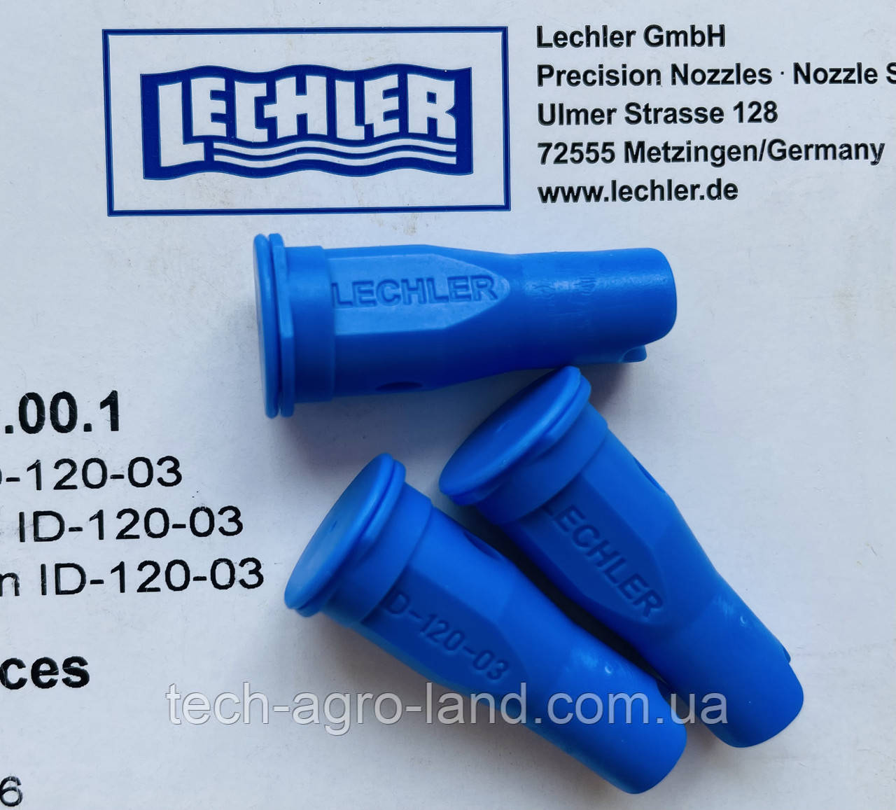 Розпилювач інжекторний ID3 120-03 Lechler (синій) Німеччина