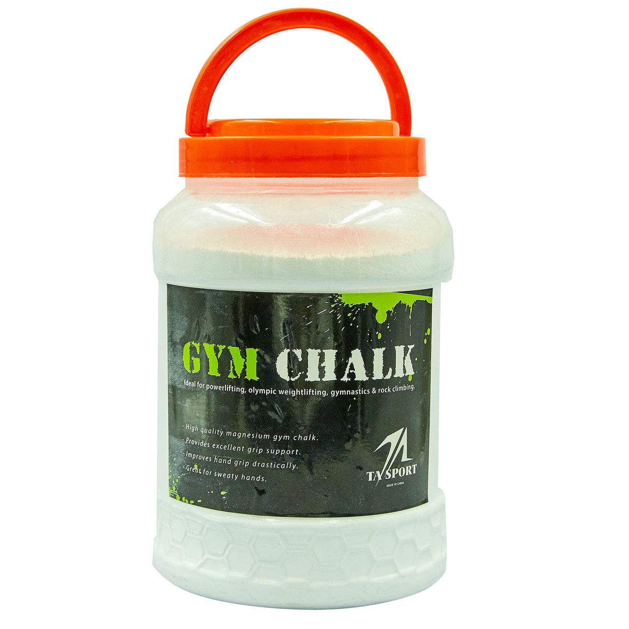Магнезія суха спортивна (тальк гімнастичний) 500 г у банці GYM CHALK WK1004