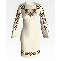 Набір для вишивки нитками Барвиста Вишиванка заготовки жіночої сукні вишиванки Намисто ПЛ045дМннннi