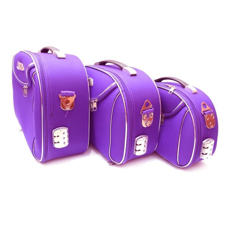 Кейс тканевый Suitcase 801 A A Кейс L, Фиолетовый - фото 4 - id-p1978320775