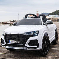 Детский электромобиль джип Audi RSQ8 белый