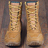 Берці зимові PAV 104 койот шкіряні черевики з хутром 43, фото 5