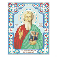 Св. апостол Андрей Первозванный Схема для вышивания бисером иконы ВДВ Т-0337