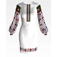 Набір для вишивки нитками Барвиста Вишиванка заготовки жіночої сукні вишиванки Калина ПЛ121пБннннi