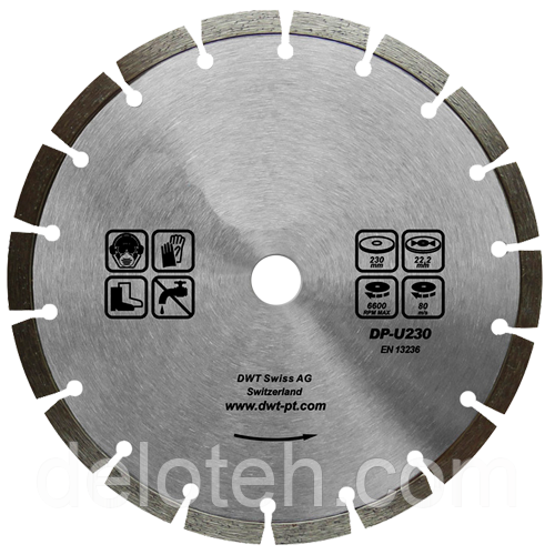 Алмаз DWT DP-U 230 (сегмент), фото 1