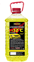 Омивач скла зимовий -12 PROTEX 3.7кг (4л) Лимон (жовтий)