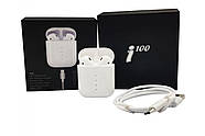 Бездротові навушники сенсорні в боксі i100, фото 5