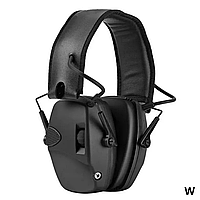 Активні стрілецькі навушники Perfect Impact Чорний, Тактичні навушники для стрільби шумоподавляючі