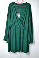 Зелёное платье-туника Yours батал размер 62-64