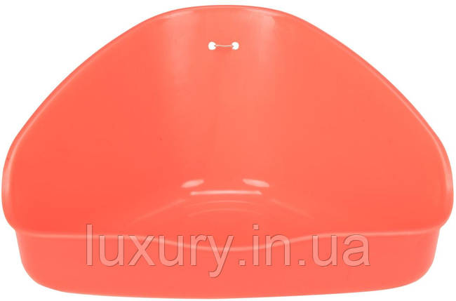 Туалет Trixie для гризунів кутовий пластиковий 16*7*12см арт.6254, фото 1