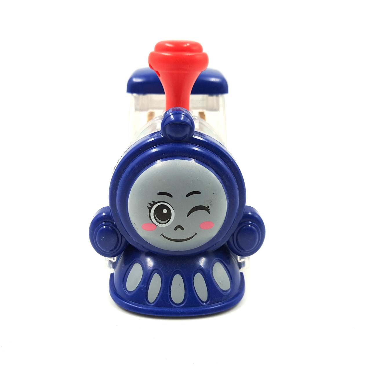 Игрушечный поезд 12 см, со звуковыми эффектами, развивающая игрушка Train Gear, имитирующая звуки поезда, Сини - фото 3 - id-p1978420468